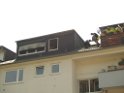 Mark Medlock s Dachwohnung ausgebrannt Koeln Porz Wahn Rolandstr P36